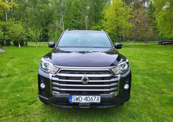 śląskie SsangYong Musso cena 123000 przebieg: 28000, rok produkcji 2022 z Dziwnów